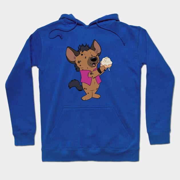 Synonym Gnoll Cinnamon Roll Hoodie by DnDoggos